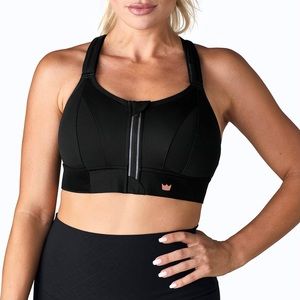 Shefit ULTIMATE SPORTS BRA High Impact Size 6 Luxe Black